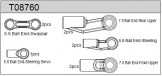 Team C Racing T08760 Ball End Set