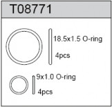 Team C Racing T08771 O-Ring Set