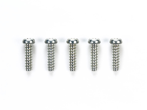 Tamiya 50575 2.6mmx10mm Tapping Screw 5Pcs
