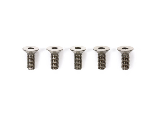Tamiya 53534 3x8mm Titanium Countersunk Hex Head Screw 5Pcs