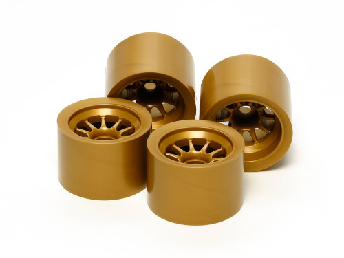 Tamiya 54525 F104 Wheels (for Sponge Tyres / Gold)