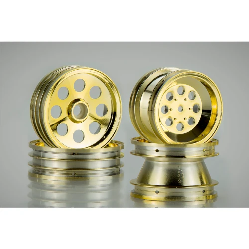 Tamiya 9335696 Wheels Fox Front X2 Rear