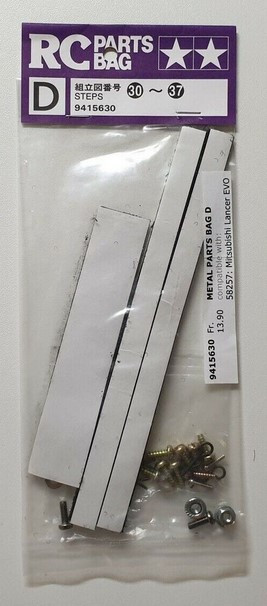 Tamiya 9415630 Lancer EVO Metal Parts Bag D D