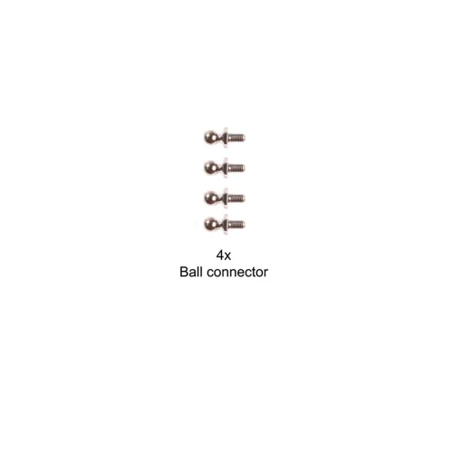 Tamiya 9804205 5mm Ball Connector 4Pcs 5mm