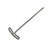 Du-Bro 252 Nickel Plated T-Pins Small 1" Long, 100 pcs