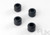 RJX Landing Skid Nut Rubber Diameter 8mm for 9mm Landing Skid, 4pcs