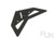 XT90-61120CF - RJX X-Treme Black Carbon Fiber Horizontal Fin