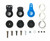 Tamiya 54799 TT-02 Hi-Torque Servo Saver Set with Aluminum Horn