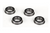 Losi 8x14x4 Flanged Rubber Seal Ball Bearings 4Pcs