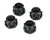 Pro-Line Racing 1/10 6x30 to 17mm Hex Adapters for 6x30 2.8" Wheels