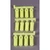 RPM Rod Ends, Heavy Duty 4-40 12Pcs Yellow