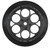 Pro-Line 1/10 Showtime Front Runner 2.2/2.7" 12mm Drag Wheels Black