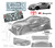 Team C Racing 1/10 Toyota Supra GR 200mm Pandem WideBody Set