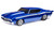 Losi 1/16 1970 Chevelle 2WD Mini No Prep Brushless Drag Car RTR Blue