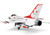 E-flite F-16 Thunderbirds 80mm EDF BNF Basic w/AS3X and SAFE Select