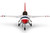 E-flite F-16 Thunderbirds 80mm EDF BNF Basic w/AS3X and SAFE Select