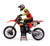 Losi 1/4 Promoto-MX Motorcycle RTR FXR Red