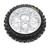 Losi Promoto-MX Dunlop MX53 Rear Tyre mounted on Chrome Wheel