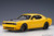 AutoArt 1/18 Dodge Challenger SRT Hellcat Widebody Yellow Jacket w/ Satin Black Hood