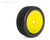JetKo 1/8 J-Zero Buggy Tyres Ultra Soft mounted Yellow Wheels