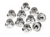 HPI Racing 103729 Serrated Flange Lock Nut M4 SILVER/10pcs