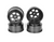 DE Racing DER-TS4-A4B Trinidad SC Wheels for Associated SC5M - SC10 - ProSC / BLACK / 4pcs