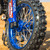 Pro-Line Racing 1/4 Pro-Spec Aluminum V2 Bead Complete Bike F/R Wheel/MX33 Tyre Combo Set Unmounted Black/Blue