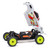 Losi 1/28 Micro-T 2S 2WD RTR Stadium Truck RTR w/Battery & Charger White