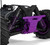 Arrma 1/10 GORGON 2WD RTR Brushed Monster Truck Purple w/Battery&Charger