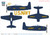 HobbyMaster SM1012 1/72 Grumman F8F-1B Bearcat Blue Angels US Navy1946