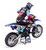 Losi 1/4 Promoto-MX Motorcycle RTR Club MX Blue w/Smart Powerstage 2S Surface Bundle