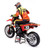 Losi 1/4 Promoto-MX Motorcycle RTR FXR Red w/Smart Powerstage 2S Surface Bundle