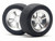 HPI Racing 3815 1/10 Vintage 5 Spoke Wheel 26mm Matte Chrome 0mm Offset