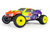 Pro-Line Racing  1/28 Prism Front/Rear Carpet Tyres Mounted for Losi Micro-T Yellow