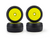 Pro-Line Racing  1/28 Prism Front/Rear Carpet Tyres Mounted for Losi Micro-T Yellow