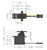 Hitec HS-65MG Metal Gear Universal 11.9g Micro Servo 1.8Kg/0.14s