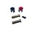 RC Pro 5mm Adjustable Heatsink Bullet Plug Black/Red 2Pcs