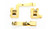 Tamiya 15421 Gold Plated Terminal Set (For Super-Ii Chassis)