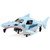 Losi LOS01026T3 1/18 Mini LMT Megalodon 2S 4X4 RTR Brushed Monster Truck (Battery & Charger Included) Blue