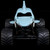 Losi LOS01026T3 1/18 Mini LMT Megalodon 2S 4X4 RTR Brushed Monster Truck (Battery & Charger Included) Blue
