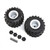 Losi LOS43034 Mounted Monster Truck Tyres Left/Right LMT