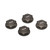 Team Losi Racing TLR3538 Covered 17mm Wheel Nuts Aluminum 8B/8T 2.0