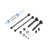 Team Losi Racing TLR232044 CVA Driveshaft Set Complete Rear 68mm 2Pcs 22-4 2.0