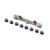 Team Losi Racing TLR344045 Adjustable Rear LRC Hinge Pin Br with Inserts 8X