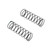 Team Losi Racing TLR-1190 Rear Springs Green 2.22 lb 13mm 2Pcs
