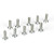 Losi LOSA6271 Flat Head Screws 5-40 x 1/2 inch 10Pcs