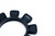 Koswork UFO Black High Strength Silicone Tyre Glue Bands 4Pcs 1/10 1/8 Buggy & 1/10 SCT
