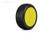 JetKo Dirt SLINGER:1/8Buggy Rim Tyres Ultra Soft Glued mounted on Yellow Dish Rims 2Pcs
