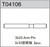 Team C Racing T04106 3x33mm Arm Pin Tm4