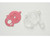 Tamiya 40510 GB-01 Aluminium Motor Plate Pink